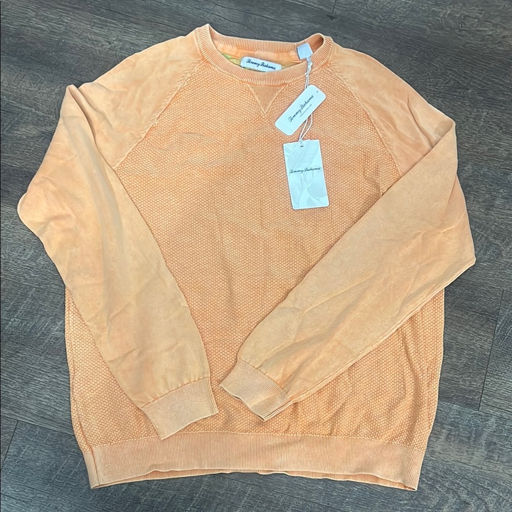Orange Sweater by Tommy Bahama